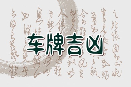 十二生肖属龙选车牌号：什么数字吉祥？属龙车牌幸运数字